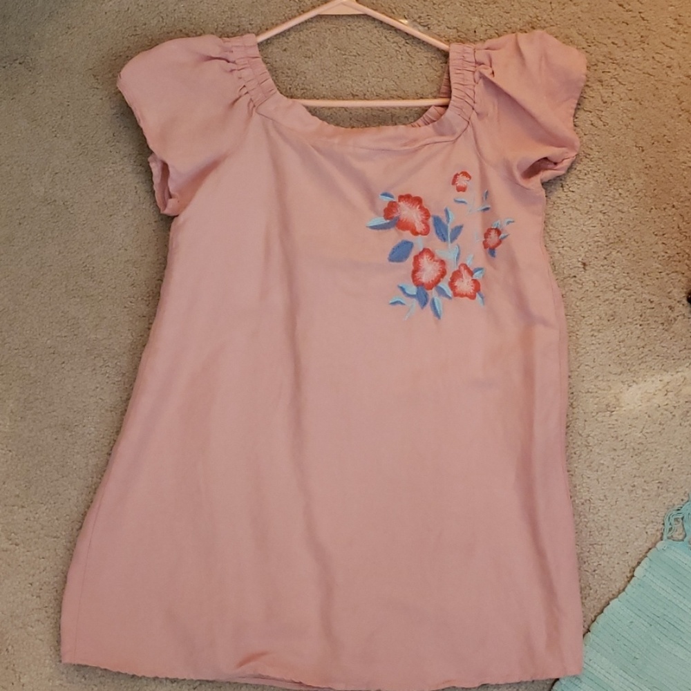 Vintage blush pink dress